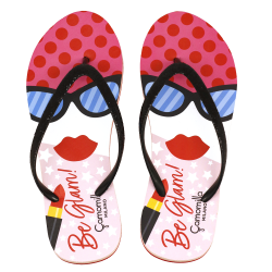 Infradito Flip Flop rosso BE GLAM camomilla milano donna ragazza